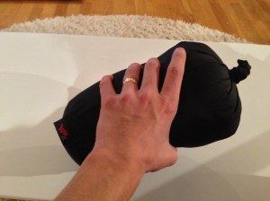 Stuff size = this is how small we can pack it.