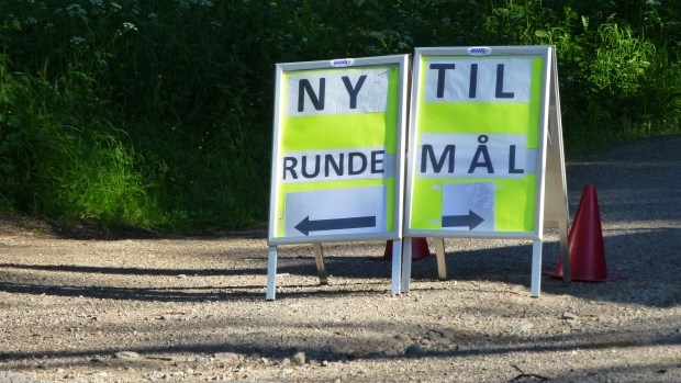 It's important to keep your focus at the turning point. 