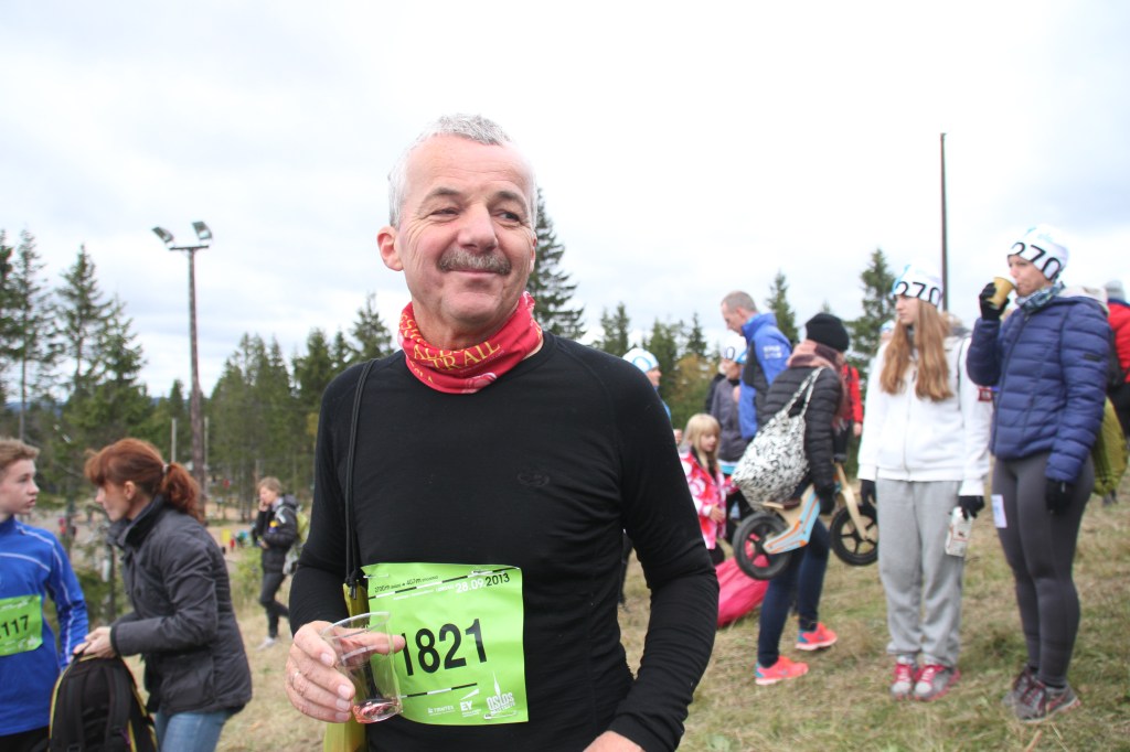 The only runner in Norway sporting an Alesia Trail-buff. Guaranteed.