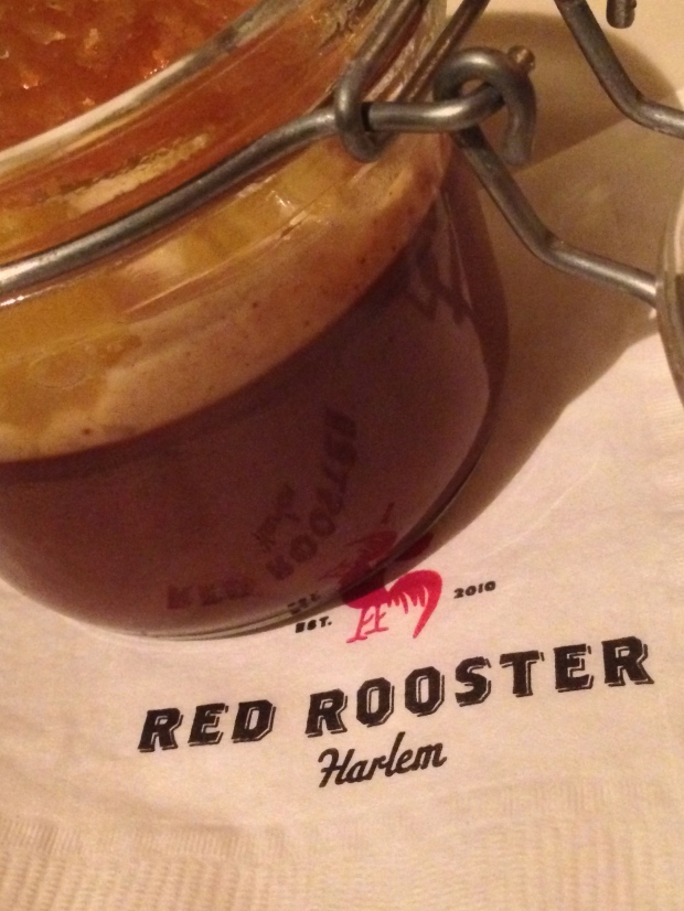 After-race chocolate dessert at Red Rooster's