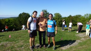 Celebrating in Alesia in September.