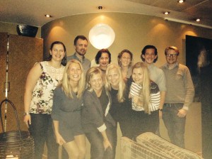 Part of the 15-man/woman strong relay team of NICU Ullevål.