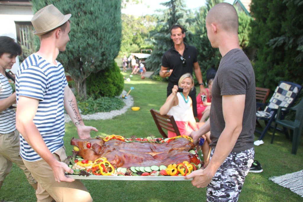 See? Wasn't lying about the pig.