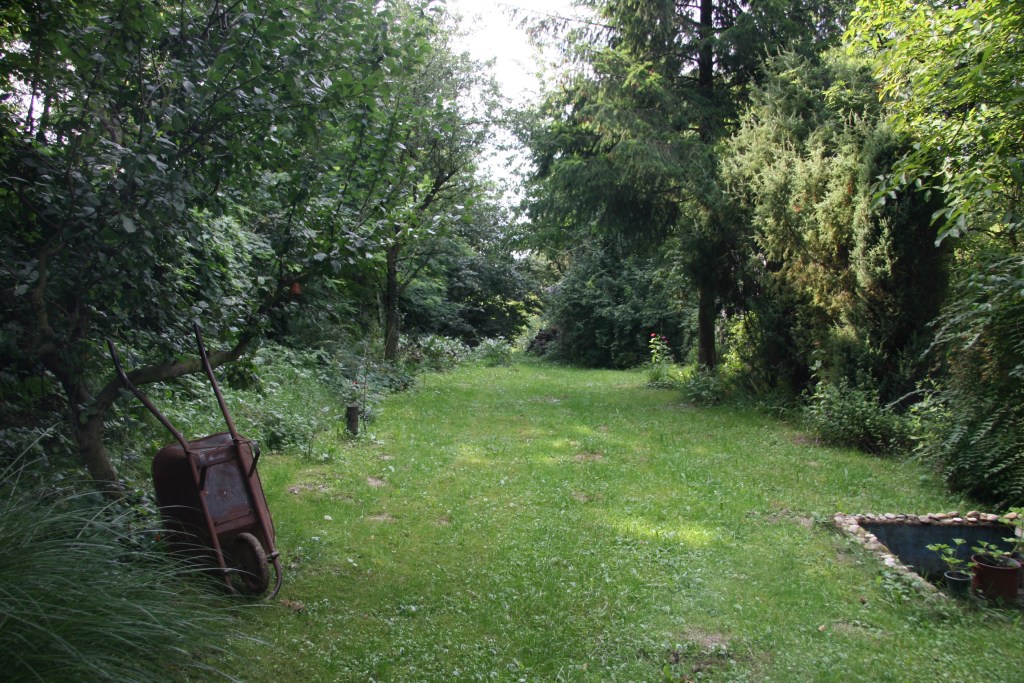 The atmosphere in granddad's and grannie's Slovak Garden.