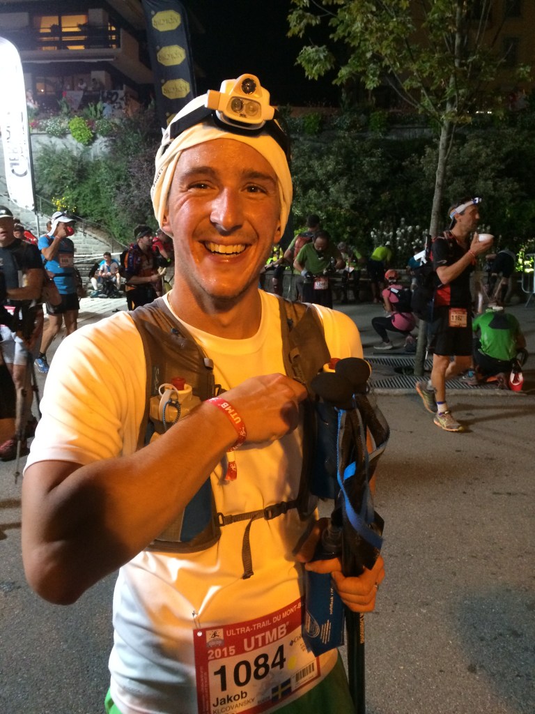 Still fresh and smiling at Les Houches.